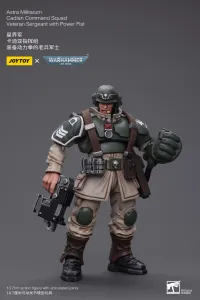 JOYTOY Astra Militarum Cadian Command Squad Veteran Sergeant with Power Fist - Warhammer 40K - photo 8
