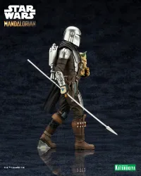 KOTOBUKIYA ARTFX+ MANDALORIAN & GROGU with Beskar Staff - Star Wars - photo 3