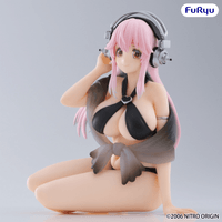 SUPER SONICO Noodle Stopper Figure -Swimsuit Black Color ver.- 6