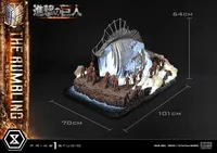 Prime 1 Studio Ultimate Diorama Masterline TV animation Attack on Titan The Rumbling Bonus Version - Attack on Titan - photo 13