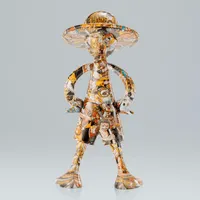 TAMASHII NATIONS ARTCANVAS 1/8 -1000LOGS Anniversary- "ONE PIECE", TAMASHII NATIONS LUFFY's - ONE PIECE - photo 3