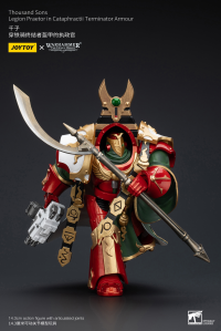 Thousand sons Legion Praetor in Cataphractii  Terminator Armour 3