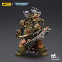 Death Guard Deathshroud Terminator 1 with Manreaper and Plaguespurter Gauntlet 10