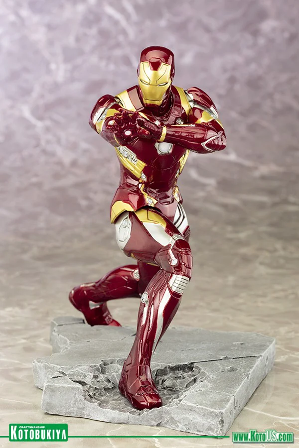 KOTOBUKIYA CAPTAIN AMERICA: CIVIL WAR MOVIE IRON MAN MARK 46 ARTFX+ - Marvel