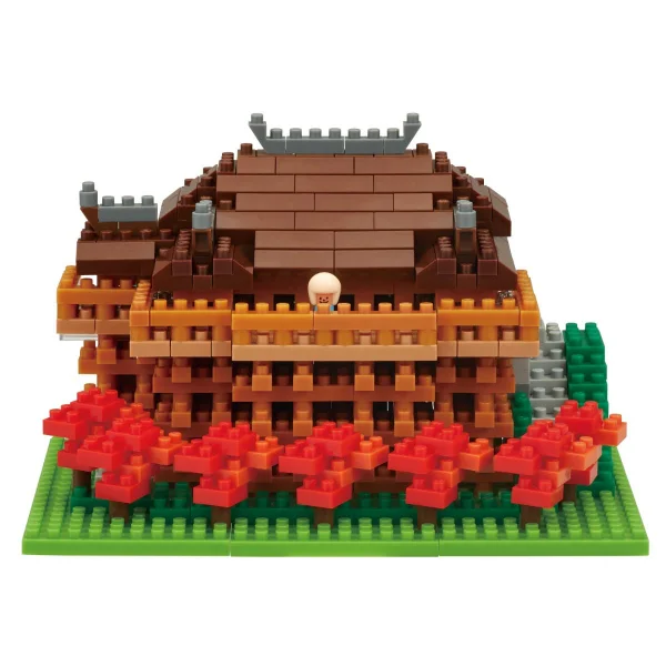 Kawada Kiyomizu Temple - Nanoblock