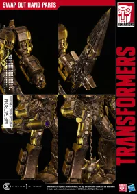 Prime 1 Studio Premium Masterline Transformers: Generation 1 Megatron Antique Gold Version - Transformers - photo 2