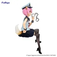 FuRyu Re:ZERO -Starting Life in Another World-　Noodle Stopper Figure -Ram Police Officer Cap with Dog Ears- - Re:ZERO -Starting Life in Another World- - photo 6