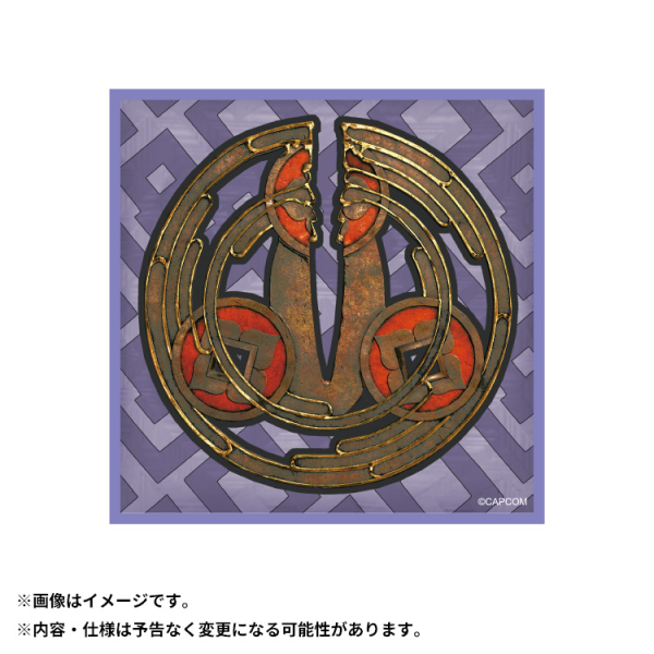 rubber coaster Tsuba Guard: Rikugo's Vigor