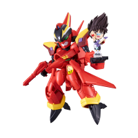 VF-19 Custom Fire Valkyrie with Basara Nekki "Macross 7", TAMASHII NATIONS Tiny Session 2
