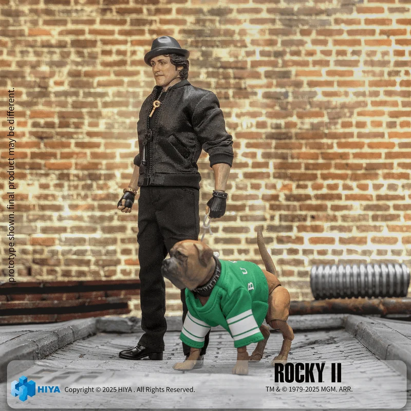 HIYA TOYS 1/12 Scale 6 Inch Rocky II Rocky Action Figure - Rocky