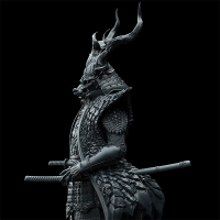 Zodiac Warrior: Dragon Ready-to-Assemble Plastic Model Kit 3