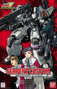 BANDAI HOBBY EW-7 1/100 Serpent Custom - Mobile Suit Gundam Wing - photo 1