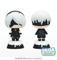 Tiny Melties TV Anime "NieR:Automata Ver1.1a" Mini Figure Vol.1 (EX) [Pack of 2: 2B(1pc) 9S(1pc)] 2