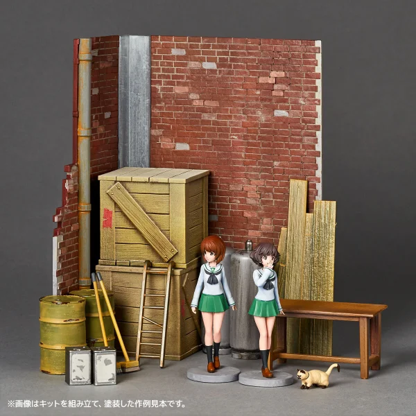 KAIYODO ARTPLA Girls & Panzer Final Chapter Garage Set [A] - GIRLS und PANZER