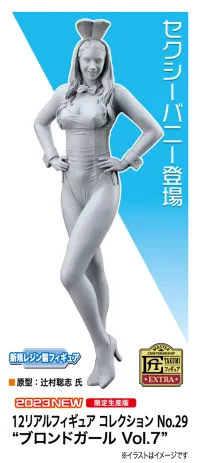 Hasegawa [SP555] 1/12 12 Real Figure Collection No.29 BLOND GIRL Vol.7 - Scale Kits - photo 1