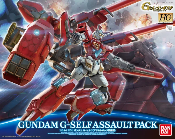 BANDAI HOBBY HG 1/144 Gundam G-Self Equiped with Assault Pack - Gundam Reconguista in G