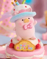 TOYZEROPLUS LuLu the Piggy - 5th Anniversary Birthday Cake premium set - LuLu The Piggy - photo 1