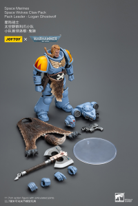 Space Marines Space Wolves Claw Pack Pack Leader -Logan Ghostwolf 6