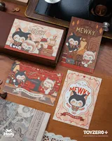 TOYZEROPLUS Moffy's - Mewky Vertical Postcard (Black Cat Head) - Mewky - photo 5
