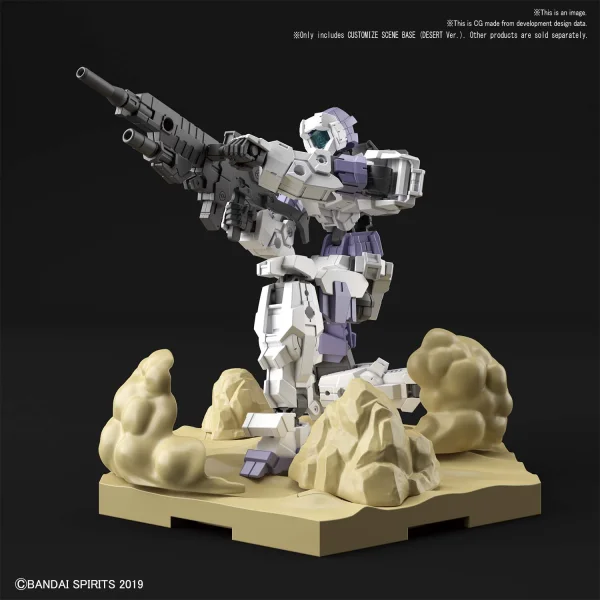 BANDAI HOBBY CUSTOMIZE SCENE BASE (DESERT Ver.) - 30 Minutes Label