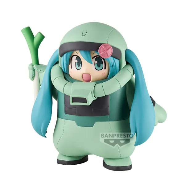 BANDAI GUNDAM 45th×HATSUNE MIKU FIGURE ZAKU COSTUME [HATSUNE MIKU Ver.], Banpresto Figure - Hatsune Miku