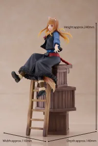 TAITO Spice and Wolf: MERCHANT MEETS THE WISE WOLF DRESSTA Statue Figure - Holo - Spice and Wolf - photo 10