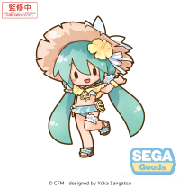 fuwa petit Hatsune Miku Series Perching Mini Figure Hatsune Miku Vol.2 (EX) [Pack of: 1 Chinatown, 1 Swimsuit] 5