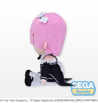 Fuwapetit Re:ZERO -Starting Life in Another World- Plush Ram (L) 2