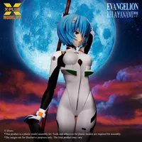 Star Ace 1/8 Scale Rei Ayanami Plastic Model Kit (Repro) - Neon Genesis Evangelion - photo 4