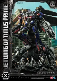 Prime 1 Studio Museum Masterline Transformers: Dark of the Moon (Film) Jetwing Optimus Prime Bonus Version - Transformers - photo 46