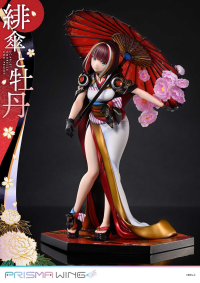 PRISMA WING fuzichoco original Illustration Scarlet Umbrella and Peony 1/7 Scale Pre-Painted Figure 2