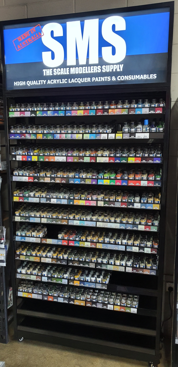 Premium Acrylic Lacquer LARGE RETAIL DISPLAY (STAND ONLY)
