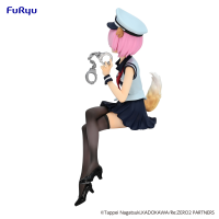 Re:ZERO -Starting Life in Another World-　Noodle Stopper Figure -Ram Police Officer Cap with Dog Ears- 4