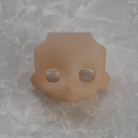 GOOD SMILE COMPANY Nendoroid Doll Customizable Face Plate - Narrowed Eyes: Without Makeup (Cinnamon) - Figure Accessories - photo 1