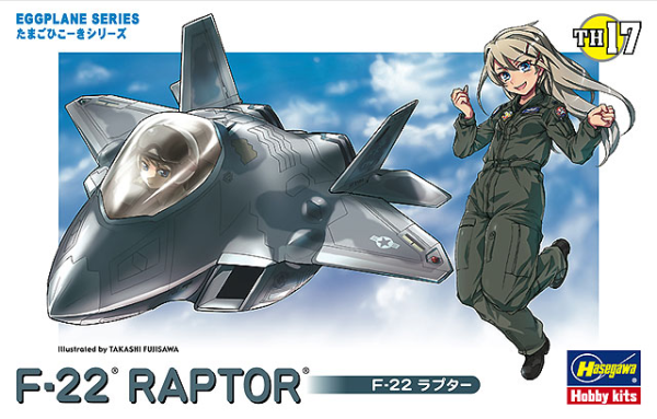 [TH17] EGG PLANE F-22 RAPTOR