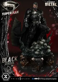 Prime 1 Studio Museum Masterline Dark Nights: Metal (Comics) Superman Black Version - DC Comics - photo 30
