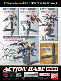 BANDAI HOBBY Action Base mini Gray (2pcs) - Kit Accessories - photo 1