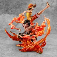 MegaHouse Portrait.Of.Pirates ONE PIECE“NEO-MAXIMUM”  Luffy ＆ Ace ～Bond between brothers～  20th LIMITED Ver. - ONE PIECE - photo 1