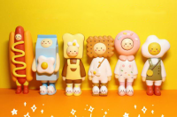 UOVO FRIEND - Food Series(re-run) (Set of 6 figures) (Box) 1