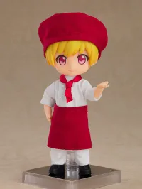 GOOD SMILE COMPANY Nendoroid Doll Work Outfit Set: Pastry Chef (Red) - Figure Accessories - photo 4