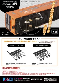PLUM PMOA Type201movablekit (forMOHA201・200)(re-run) - Scale Kits - photo 6