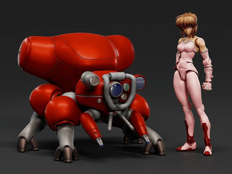 Max Factory PLAMAX minimum factory MF-94 Motoko Kusanagi with Fuchikoma - Ghost in the Shell