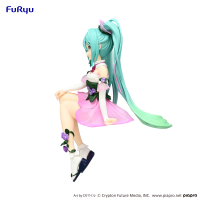 Hatsune Miku　Noodle Stopper Figure -Flower Fairy Morning Glory Pink Color ver.- 8