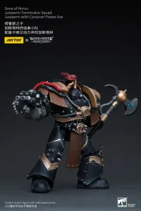 JOYTOY Sons of Horus Justaerin Terminator Squad Justaerin with Carsoran Power Axe - Warhammer 40K - photo 3