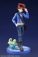 Pokémon Calem with Froakie ARTFX J STATUE