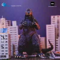 HIYA TOYS Exquisite Basic Series None Scale 7 Inch GODZILLA AGAINST MECHAGODZILLA 2002 Godzilla - Godzilla - photo 12