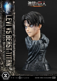 Ultimate Premium Masterline  TV animation Attack On Titan  Levi versus Beast Titan Bonus Version 79