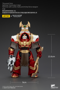 Thousand Sons Sekhmet Terminator Cabal Sekhmet With Combi-Melta And Achea Force Weapon 7