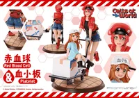 Prime 1 Studio PRISMA WING Cells at Work Red Blood Cell & Platelet Non Scale Pre-Painted Figure   			 - Cells at Work - photo 1