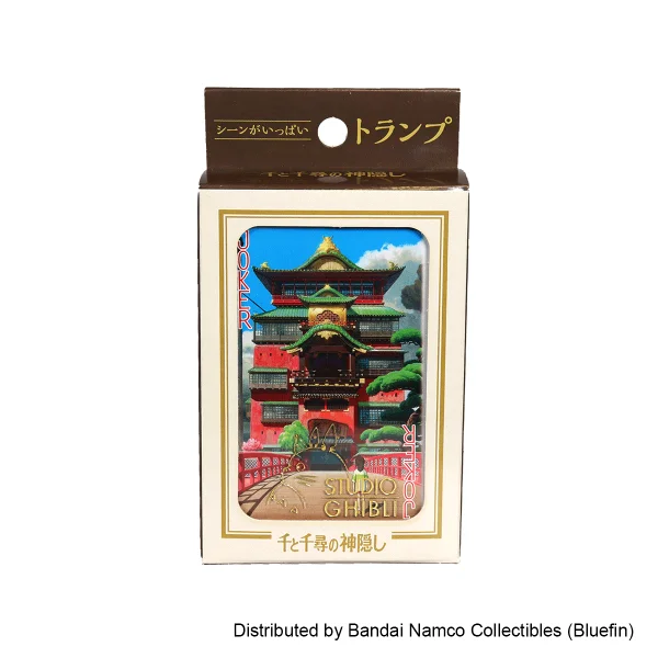 ENSKY Spirited Away Movie Scenes Playing Cards - Studio Ghibli